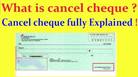 All You Need to Know About Cancelled Cheque – Daily Business